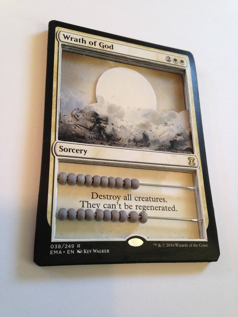 Custom Magic the Gathering mtg Life Counter base Price Etsy