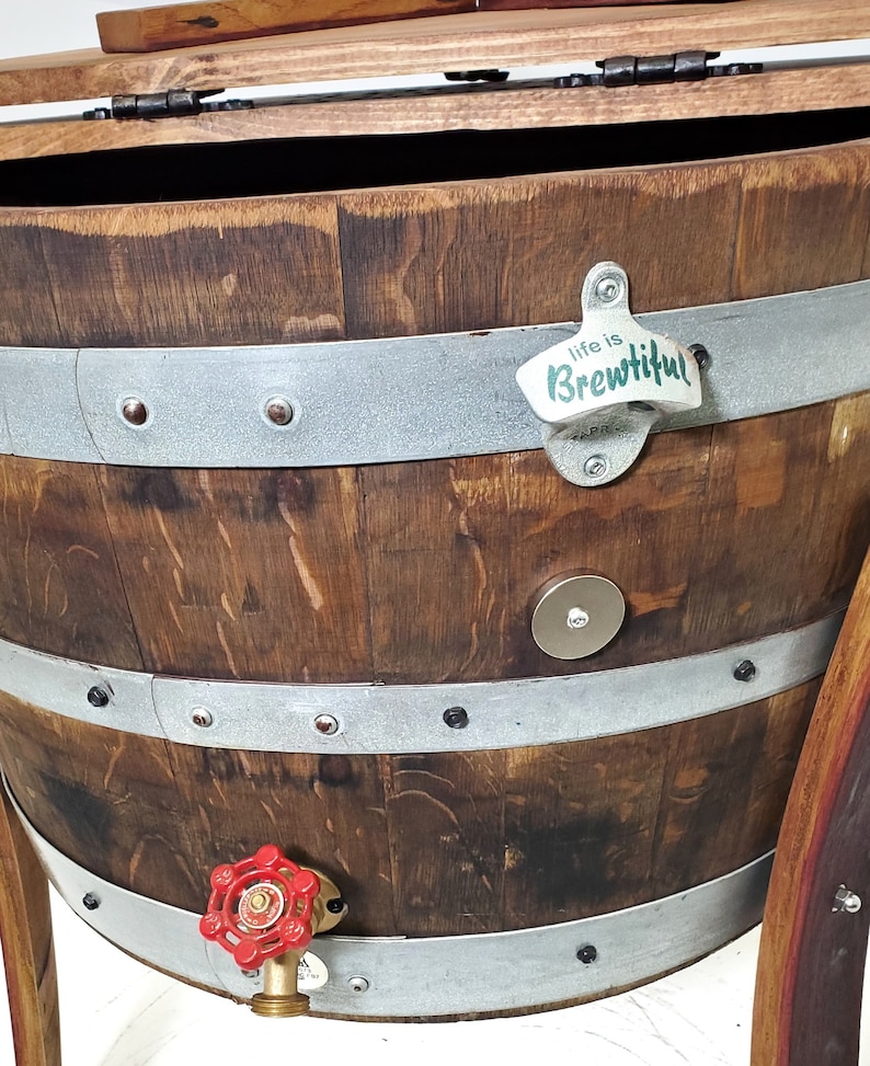 30 gal Wine Barrel Cooler Etsy