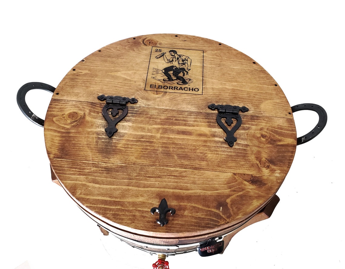 30 Gal Wine Barrel Cooler Etsy