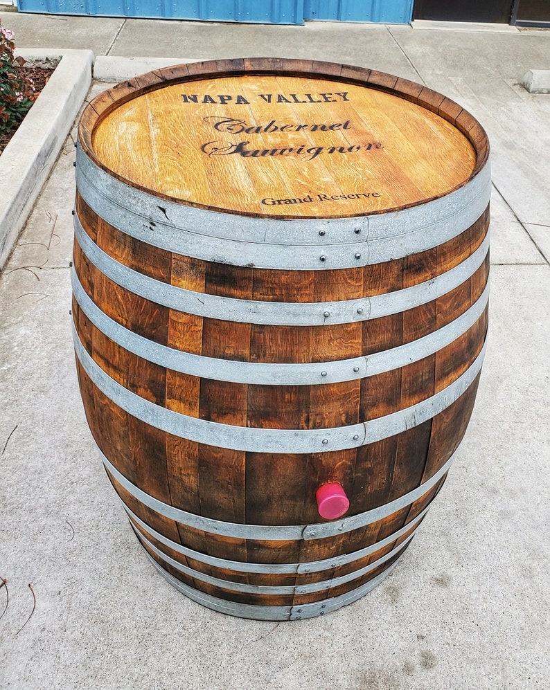 Big Rustic Used Puncheon Wine Barrels Napa Valley 120 Gallons Etsy