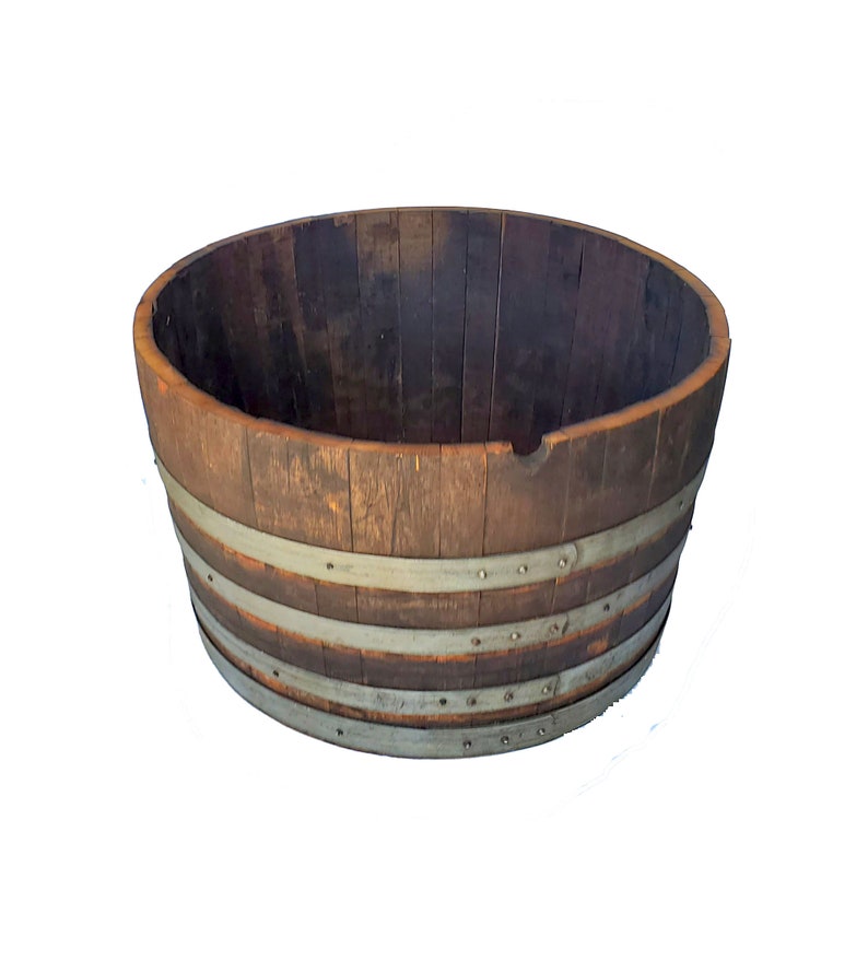 EcoWineFurniture Wine Barrel Planter - Thumbnail 3