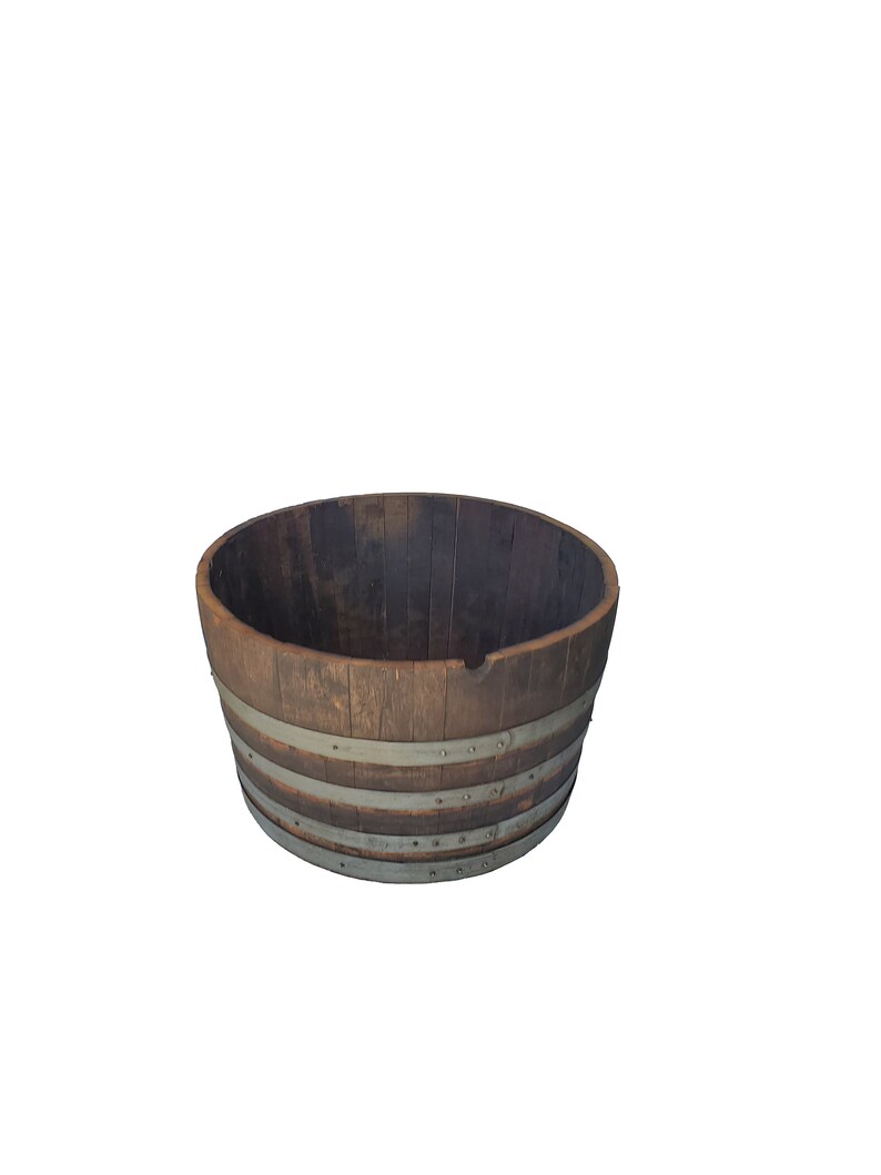 EcoWineFurniture Wine Barrel Planter - Thumbnail 5