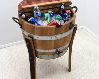 15 gal Wine barrel ice cooler