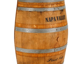 Reclaimed Half Barrel Table Napa.