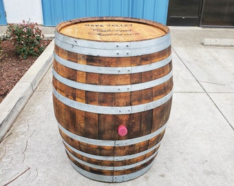 Big Rustic Used Puncheon Wine Barrels Napa Valley 120 Gallons