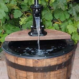 barrel pond pump