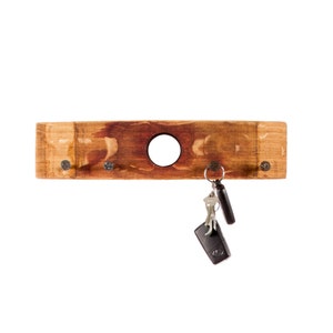 Wine Barrel Stave Key holder