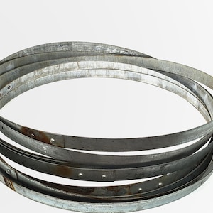 Wine Barrel Metal Hoops (10 pieces) Free Shipping 23.5&quot; X 2&#39;&#39; mix sizes
