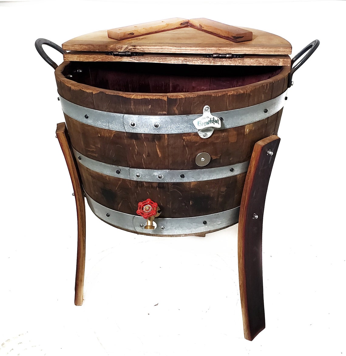 30 gal Wine Barrel Cooler Etsy
