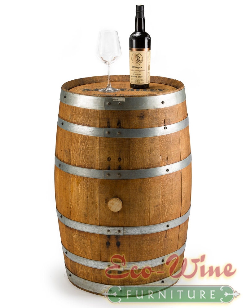 Used Wine Barrel 30 Gallons Etsy