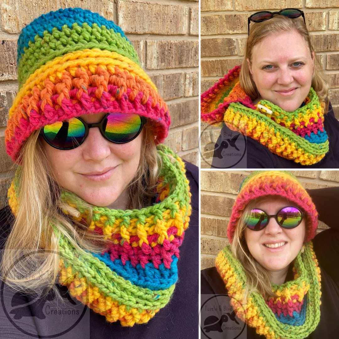 Chunky Hooded Cowl Crochet PATTERN ONLY | Etsy