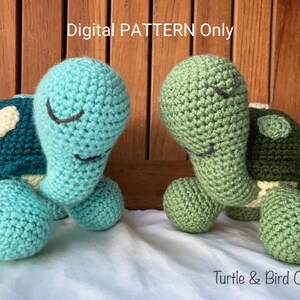 Polka Dot Turtle - Crochet PATTERN ONLY