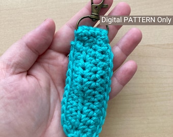 Pebble Strip Fidget Keychain - Crochet PATTERN Only