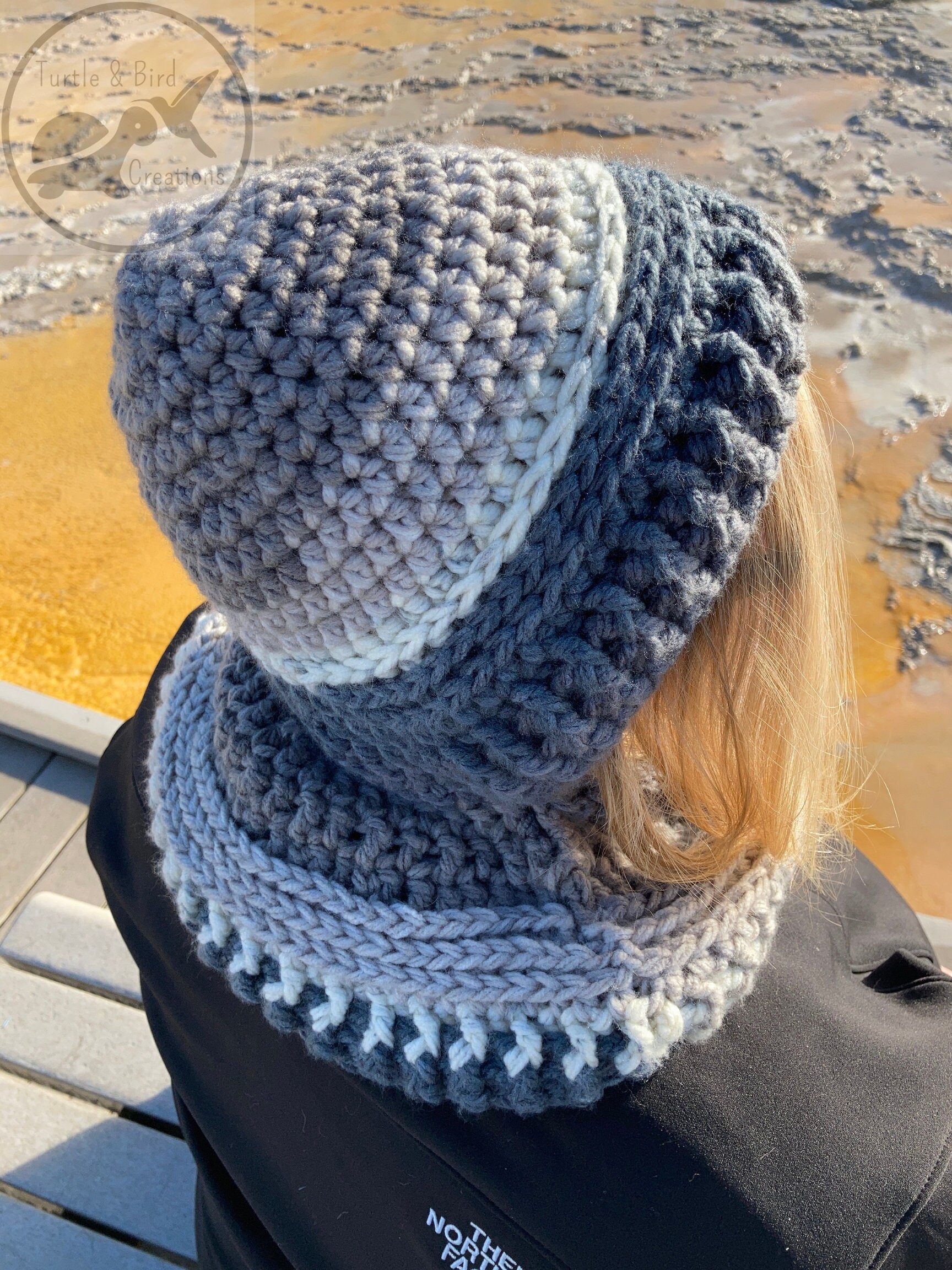 Chunky Hooded Cowl Crochet PATTERN ONLY | Etsy