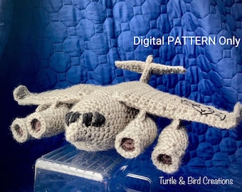 C-17 Globemaster Crochet - PATTERN ONLY