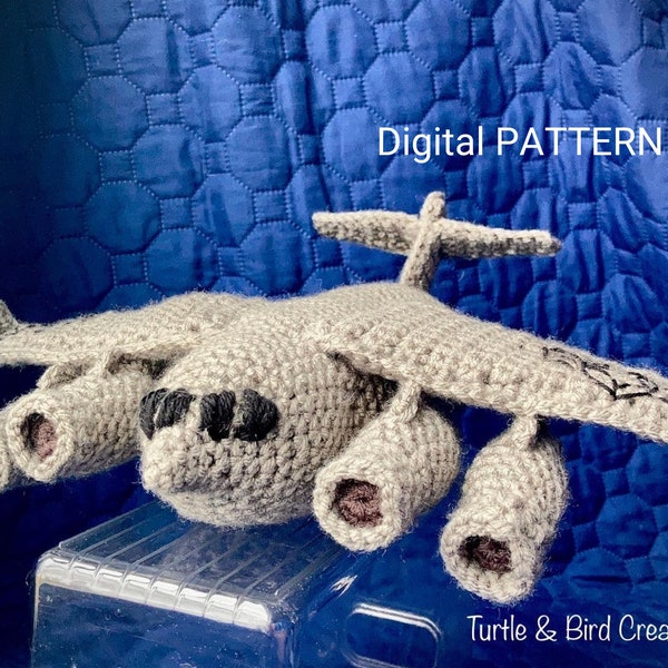C-17 Globemaster Crochet - PATTERN ONLY