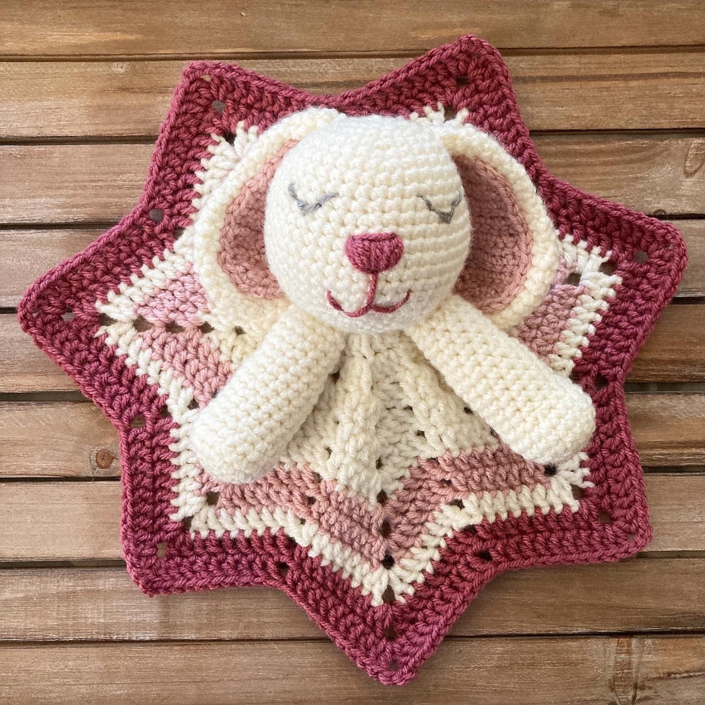 Crochet Bunny Lovey Crochet PATTERN ONLY - Etsy