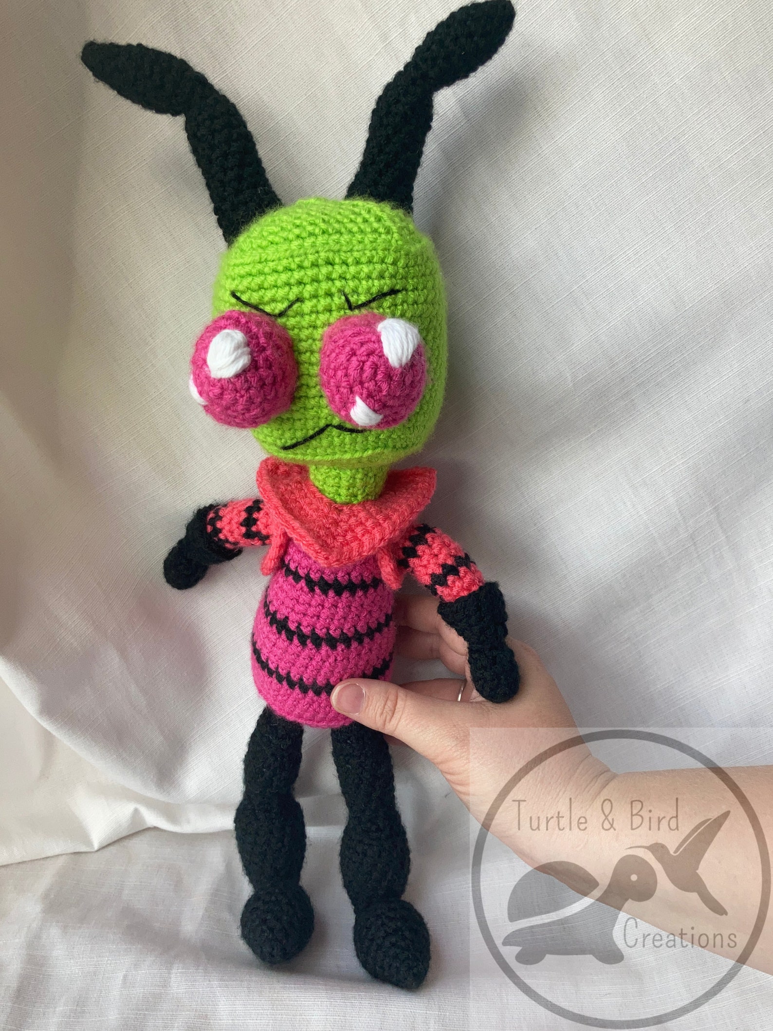 Invader Zim Doll Crochet PATTERN ONLY Etsy