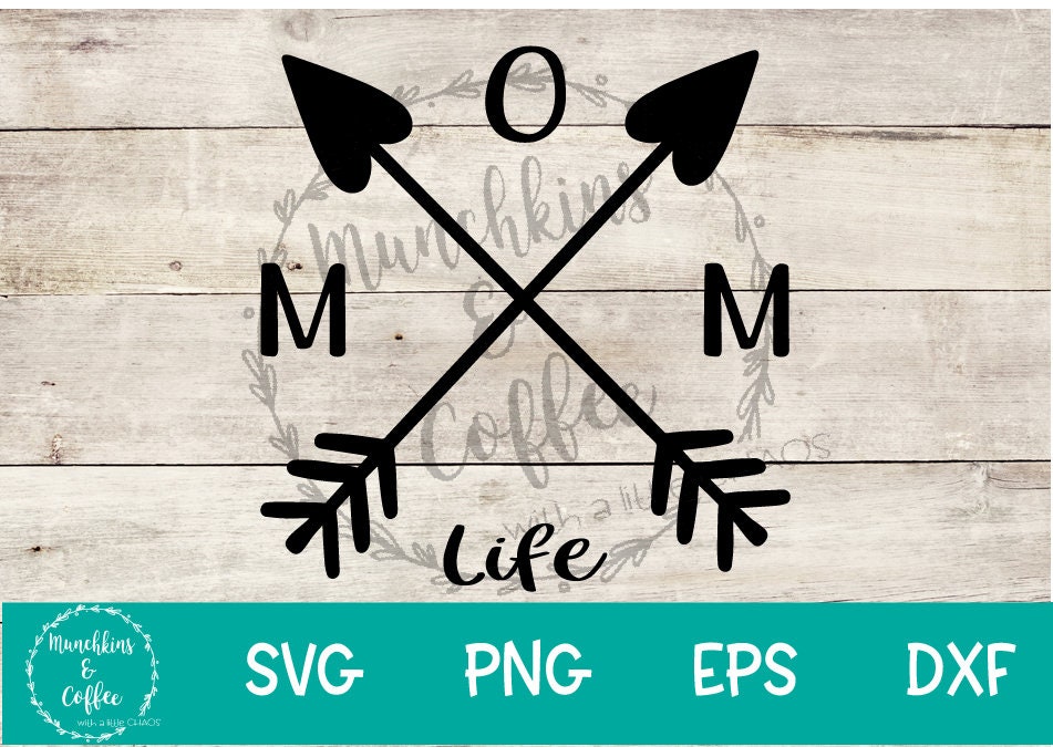Download Mom Life Arrows SVG | Etsy