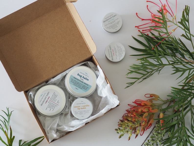 Natural recycled card Gift Box