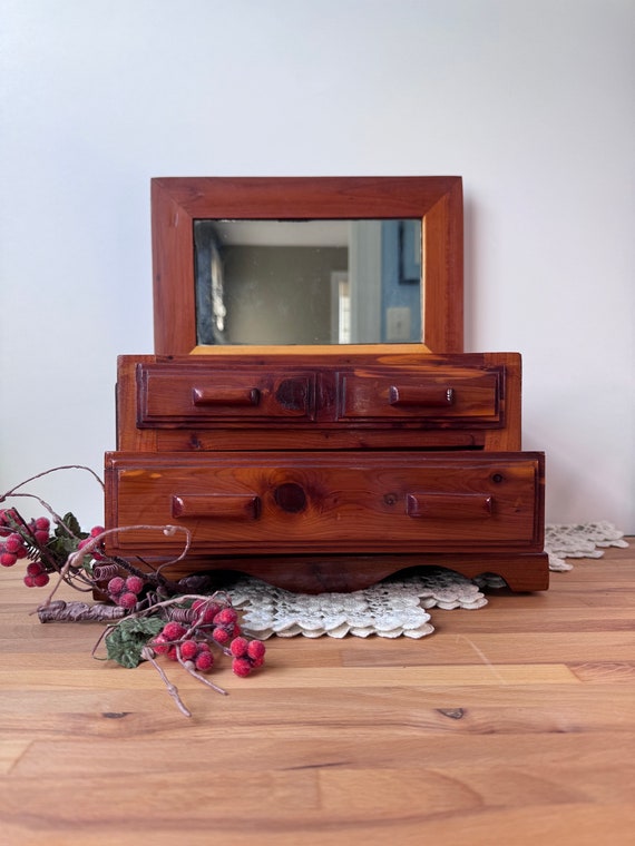 Jewelry Chest Box Cedar