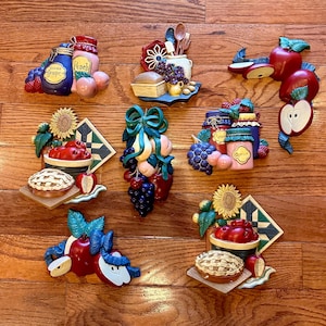 90s Kitchen Decor Fruit - Etsy