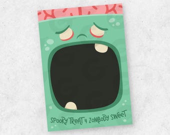 Spooky Treat 4 Zombody Sweet Card