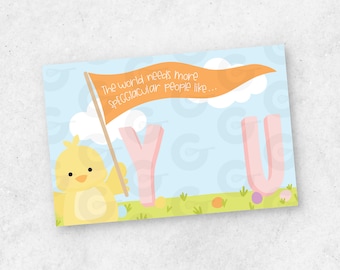 6"x4" CARD - Easter Cookie Printbale
