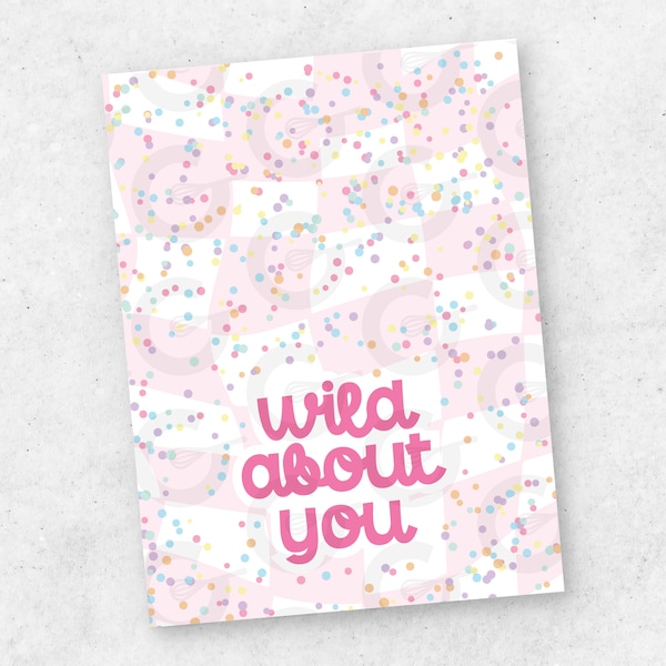 3" Wild About You Frosted Animals Cookie Bag/Treat Topper Printable