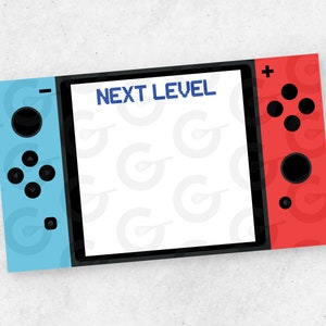 Nächstes Level – Gamer/Switch-Cookie-Karte