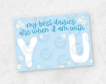 My Best Daisies Card