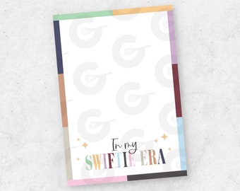 3.5" x 5" CARD - In My Swiftie Era - Valentine's Day Cookie Printable
