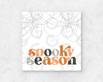 Spooky Season Cookie Tag Printable