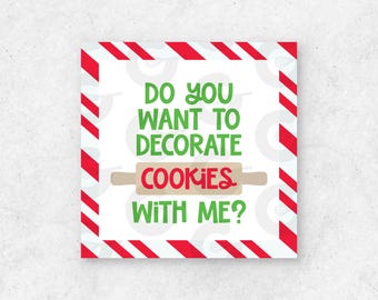 Decorate Cookies With Me Tag