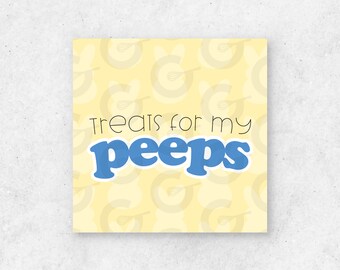 Treats for my Peeps Tag