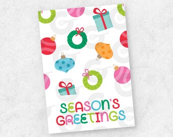 Season's Greetings Card