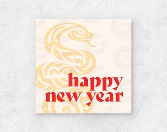 Happy New Year Tag
