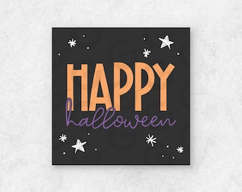 Happy Halloween Tag Printable