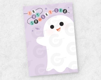 In My Spooky Era Ghost Card