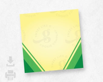 Crayon Box Backer - 3 Sizes