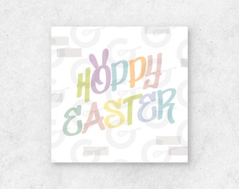 Hoppy Easter (Graffiti) Tag