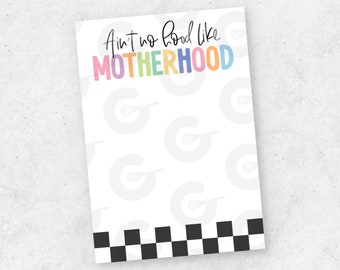 3.5" x 5" Ain't No Hood Like Motherhood - Mother's Day Cookie Card Printable