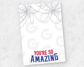 3.5' x 5' Cookie Card - You're So Amazing - Father's Day Printable