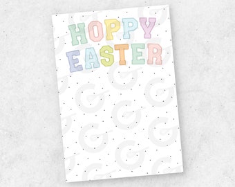 Hoppy Easter Card