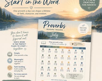 Proverbs Monthly Guide