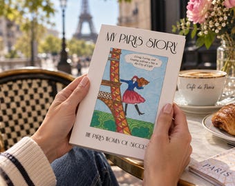 Signed Paris Memoir Book Anthology Julia Willard Dawn Bournand My Paris Story Living Abroad Narrative Falling Off Bicycles Bookmark Paris