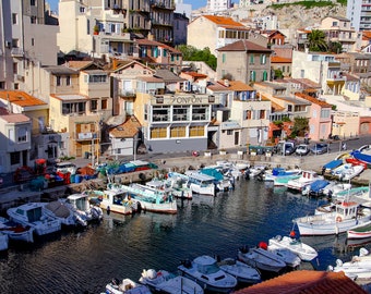 Vallon des Auffes, fine art paris photography, Marseille photo, travel photo, wall decor