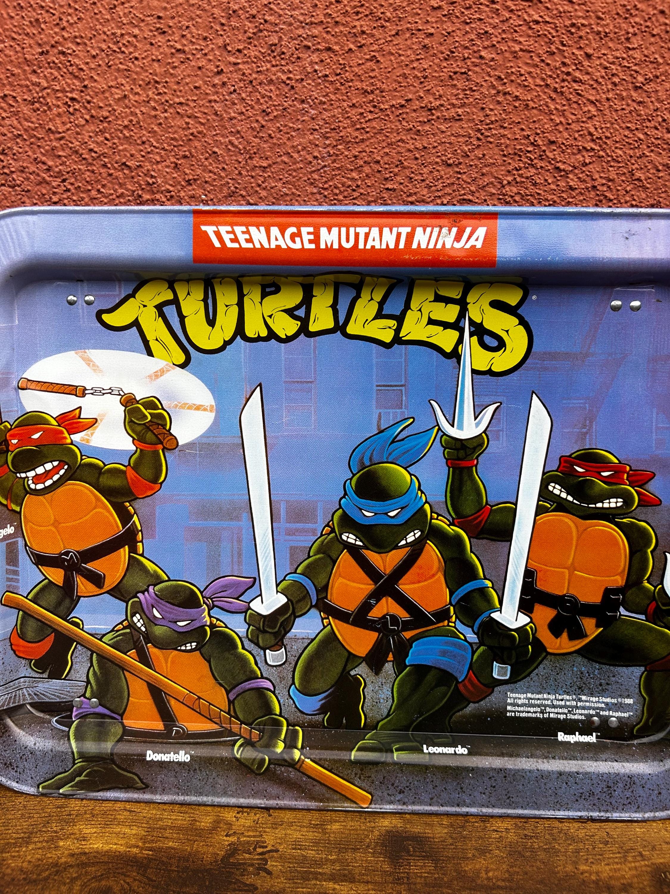 1980's Vintage Teenage Mutant Ninja Turtles TV Bed & Play Tray. - Etsy