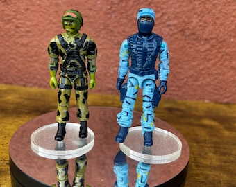 Vintage 1980's G.I. JOE Action figures Lot of 2 (Incomplete).