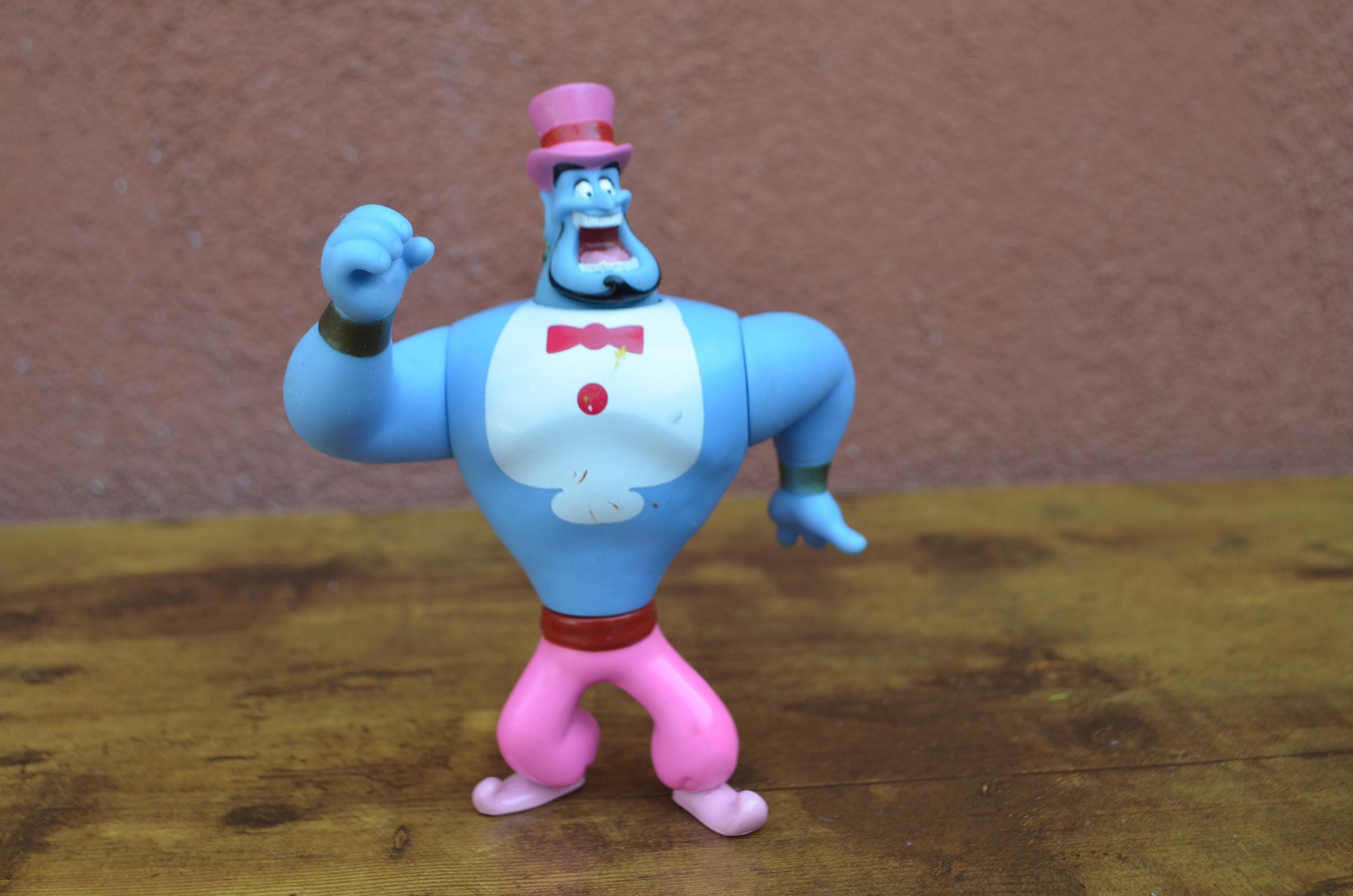 The Genie From Disney Aladdin 1990's Vintage Mattel Lot of 3